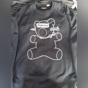 worn supreme x undercover crewneck size large